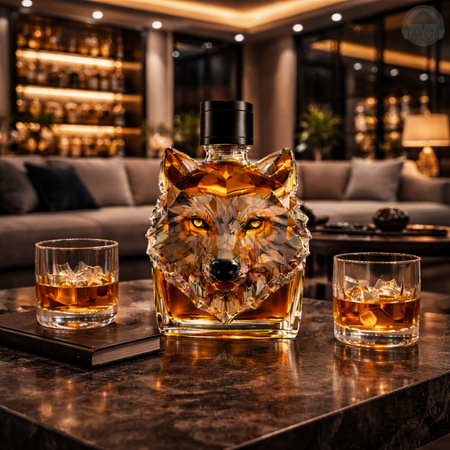 Decantor pentru Whiskey - Ediția Lup