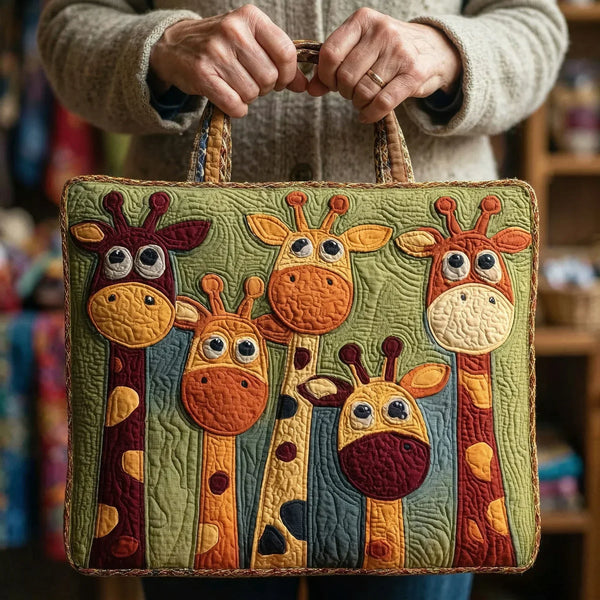 Geantă Matlasată - Girafă